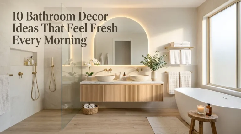 10 Bathroom Decor Ideas That Feel Fresh Every Morning