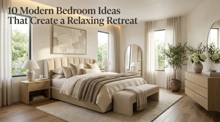 10 Modern Bedroom Ideas That Create a Relaxing Retreat