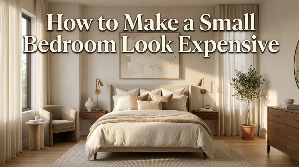 How to Make a Small Bedroom Look Expensive