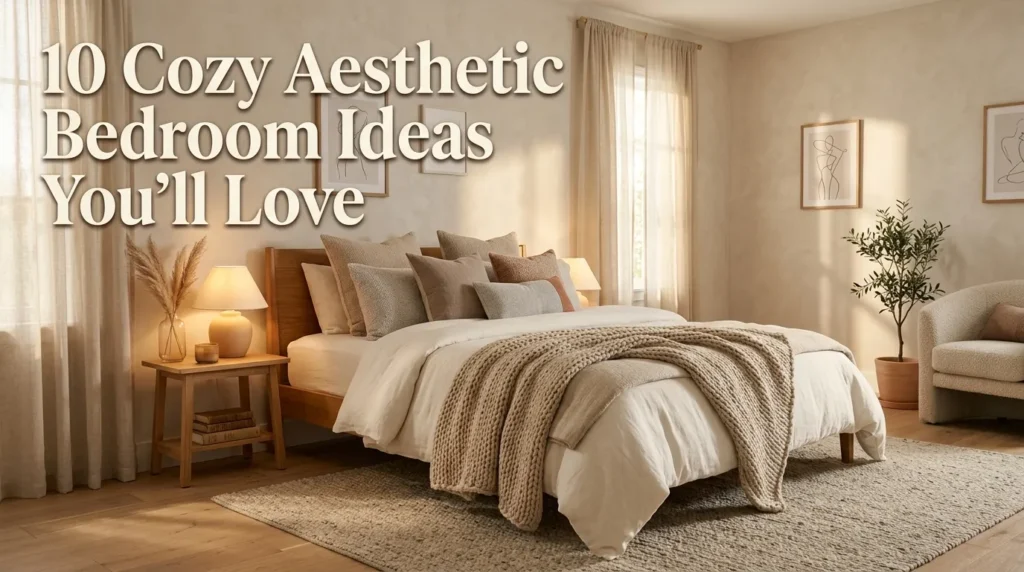 Cozy Aesthetic Bedroom Ideas You'll Love