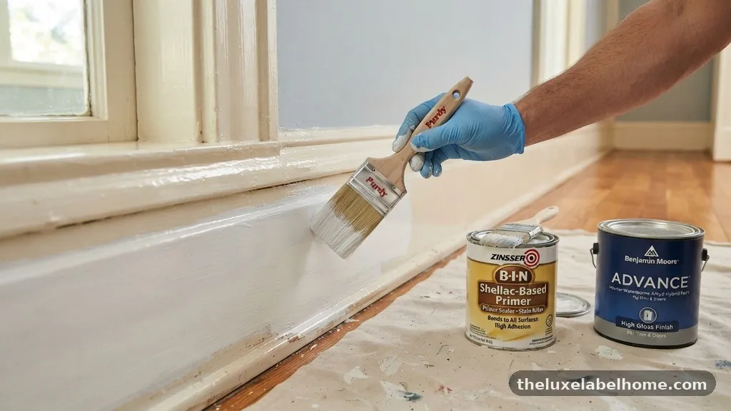 Choosing the Right Bonding Primer - Can You Paint Latex Paint Directly Over Old Glossy Oil-Based Trim Paint?