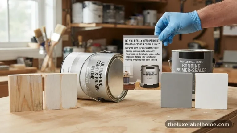 Do You Really Need Primer If the Can Says "Paint and Primer in One"?