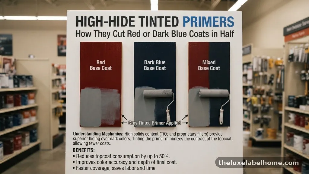 High-Hide Tinted Primers: How They Cut Red or Dark Blue Coats in Half