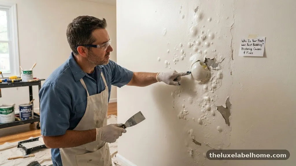 Identifying the Core Causes of Paint Failure - Why Is Your Fresh Wall Paint Bubbling and Blistering (Causes & Fixes)?