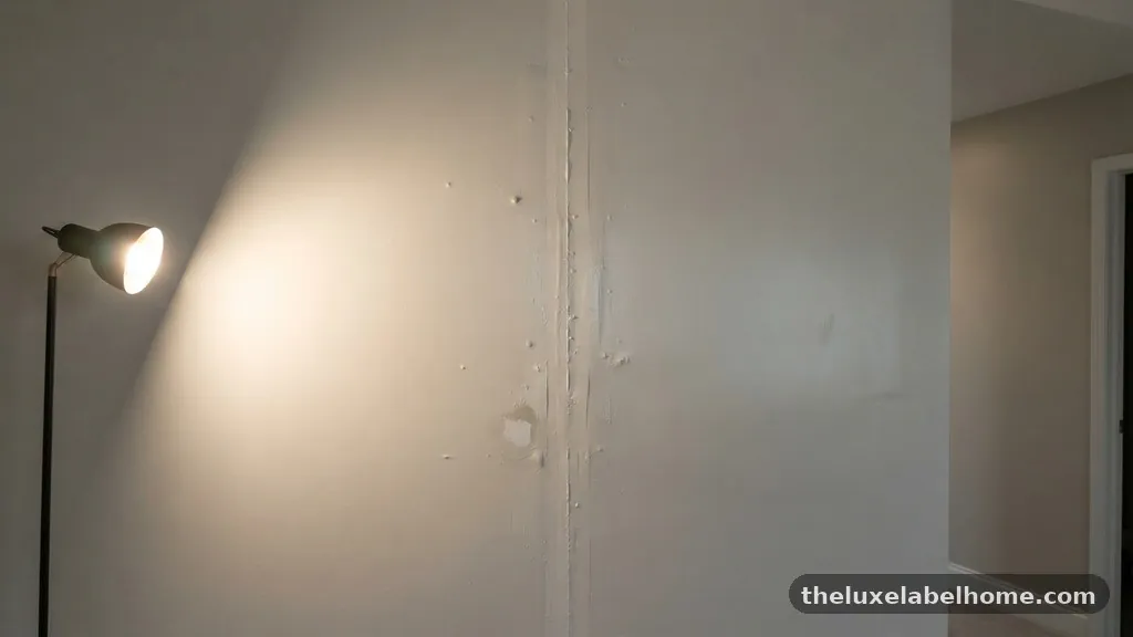 Lighting Conditions and Their Impact on Walls - Why Satin Finish Highlights Drywall Flaws and Tape Seams