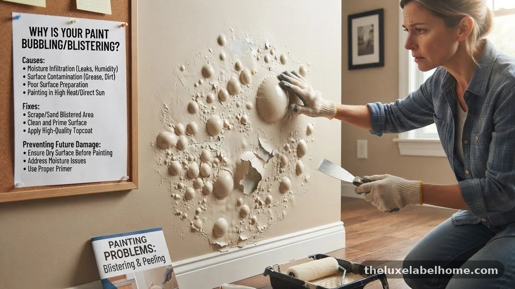 Preventing Future Damage - Why Is Your Fresh Wall Paint Bubbling and Blistering (Causes & Fixes)?