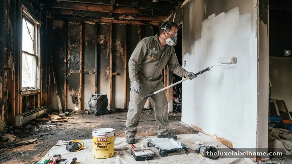 Professional Standards for Odor Remediation - Shellac-Based Primer for Sealing Pet Smells, Smoke, and Fire Damage